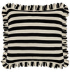 Beatle Stripe Ruffle Knit Cushion (PRE-ORDER)-Cushions-Antipodream