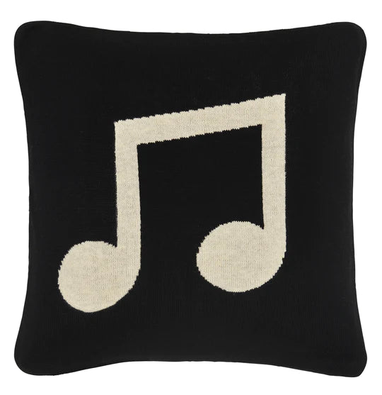 Double Quaver Mini Knit Cushion (PRE-ORDER)-Cushions-Antipodream