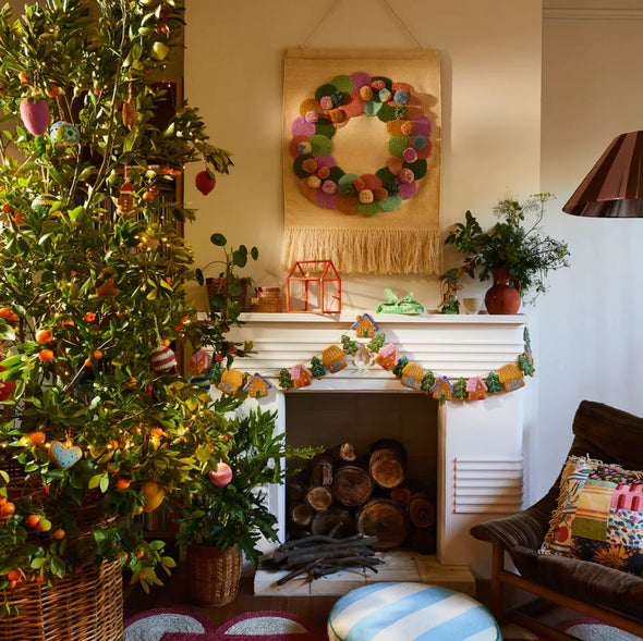 Fiesta Felt Bunting-Christmas decorations-Antipodream
