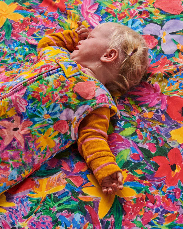 Ken Done Butterfly Dreams Organic Cot Sheet-Fitted sheet-KIP & CO-Antipodream