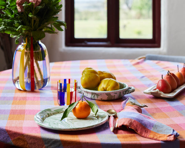 Tutti Frutti Linen Tablecloth (PRE-ORDER)-Table Cloths-Antipodream