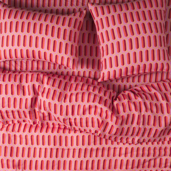 Redondo Dahlia Linen Quilt Cover (PRE-ORDER)-Duvet Covers-Antipodream