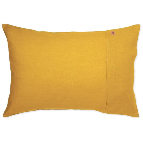 American Mustard Linen Pillowcase Set-Pillowcases-KIP & CO-Antipodream