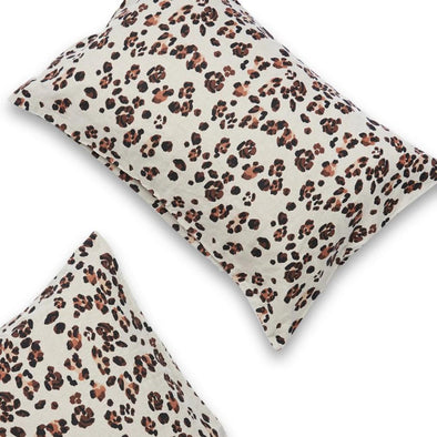 Leopard Pillowcase Set-Pillowcases-SOCIETY OF WANDERERS-Antipodream