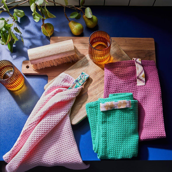 Lilac Tea Towel-Tea Towels-SAGE X CLARE-Antipodream