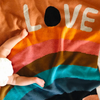 Love Rainbow Baby Throw-Blanket-CASTLE-Antipodream