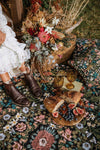 Native Wildflower Picnic Blanket-Picnic rugs-WANDERING FOLK-Antipodream