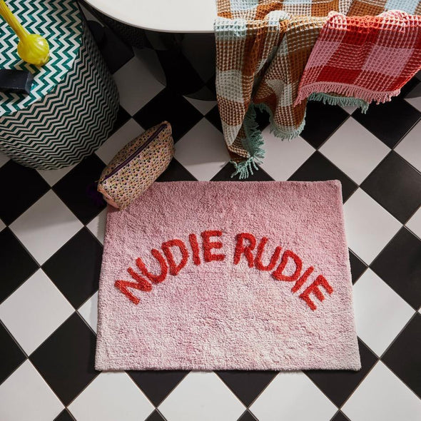 Nudie Rudie Bath Mat - Lilac-Bathmats-SAGE X CLARE-Antipodream