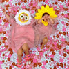 Pink Daisy Picnic Mat-Picnic rugs-KOLLAB-Antipodream