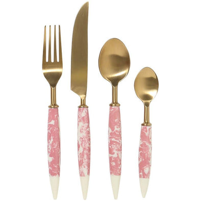 Pink Marble Cutlery Set-Cutlery-KIP & CO-Antipodream