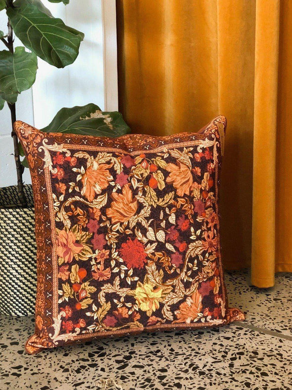 Spice Forest Cushion Cover-Cushions-WANDERING FOLK-Antipodream