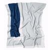 The Grayson Baby Blanket - Blue/Air/White-Blanket-KATE & KATE-Antipodream
