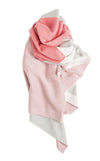 The Grayson Baby Blanket - Pink/Cloud/White-Blanket-KATE & KATE-Antipodream